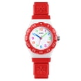 thumbnail image 1 of Reloj de cuarzo con esfera redonda para niños, reloj de pulsera impermeable informal deportivo para niños Gilrs, correa ajustable Scienceny EL4553-01, 1 of 2