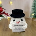 thumbnail image 4 of Zmoon Crochet Christmas Snowman, 4 of 9