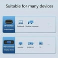 thumbnail image 4 of _Displayport DP Male To VGA Female Adapter Display Port Converter Cable New, 4 of 8