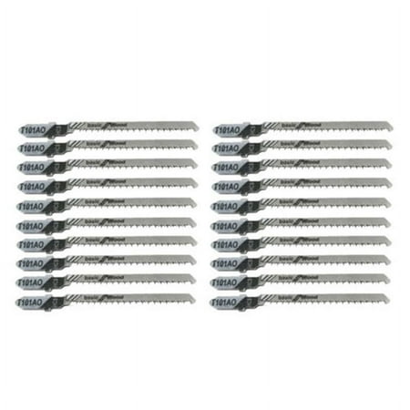 

20Pcs Reciprocating Jigsaw Blade T101AO T- Multi Jig Saw Blades for Wood Plastic Cutting Disc