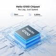 thumbnail image 4 of Tab G6 Pro Tablet 12 Inch, Android 16 Tablets, 90Hz 2.4K 36GB RAM+128GB ROM/TF 2TB, Helio G100 Octa-Core Gaming Tablet, 4G LTE/5G WiFi/9000mAh/Gemini AI/13MP+8MP/OTG/FACE ID/Dual Speakers, 4 of 9