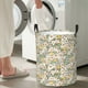 thumbnail image 5 of Fotbe Daisy Cesto de Ropa con Asas, Cesto Impermeable de Gran Capacidad, Bolsa de Lavado para Dormitorio, Cesto de Ropa con Ruedas y Asas-Small, 5 of 6