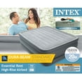 thumbnail image 4 of Intex Essential Rest High Rise Contoured Queen Airbed + Built-In Pump | 64139E, 4 of 5