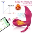 thumbnail image 4 of Bluetooth APP 3 IN 1 Dildo Vibrator Female Masturbator Vacuum Vagina Clitoris Suck Stimulator Wireless Sex Toys for Women Couple, 4 of 5