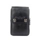 thumbnail image 2 of Bolso de cintura multifuncional bolso de cuero universal multifuncional de la bolsa del teléfono de la cintura multifuncional negro Negro Magideal Bolso de cintura multifuncional, 2 of 6