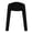 10# Black, variant on Women Long Sleeve Bolero Shrug Cropped Open Front Cardigan Jacket Red