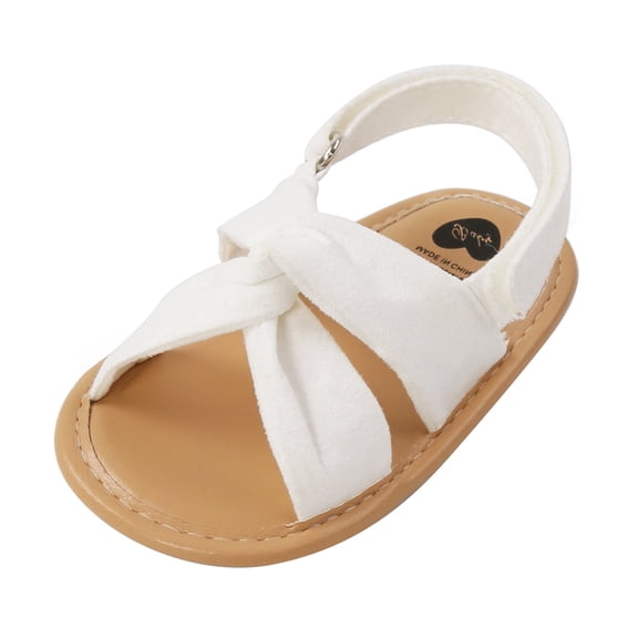 LNMQLPDBS Toddler Girls Sandals Solid Color Girls Summer Shoes Baby Girl Sandals 12-18 Months Open-Toe Outdoor Casual Summer Soft First Walkers Shoes Summer Sandals Lightweight Shoes 