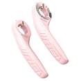 thumbnail image 3 of Mountain Bike Handlebar Ends Hand Grips 1 Pair Adjustable Angle Ergonomic Handle Bar Ends for Mountain Bike Accessories Replacement Pink, 3 of 8
