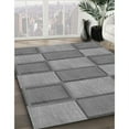 thumbnail image 3 of Ahgly Company Machine Washable Indoor Square Transitional Dim Gray Area Rugs, 7' Square, 3 of 7