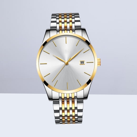 WRISTBIQUE Business Men Watch Stainless Steel Fashion Wristwatch Accurate Timekeeping Multi Color