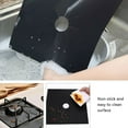 thumbnail image 4 of 1/4/6Pcs Gas Stove Covers Reusable Kitchen Tool Square Gas Stove Cover Protective Cleaning Mat for Kitchen, 4 of 8