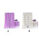 thumbnail image 4 of Inteprter Toallas faciales de rayas gruesas de algodón puro, toallas absorbentes de secado rápido con patrón de lavanda Type4 NO4 Inteprter JJ7112-01, 4 of 6