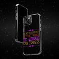 thumbnail image 6 of DistinctInk Clear Hybrid Case for Apple iPhone 15 Pro (6.1" Screen) - Best Part Of Beauty No Picture Express - Slim Profile Design, 6 of 9