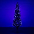 thumbnail image 6 of Nearly Natural 6ft. Slim Pre-Lit Fiber Optic Artificial Christmas Tree, Green, 6 of 13