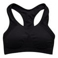 thumbnail image 3 of Sports Bra for Women Longline Padded Bra Yoga Crop Tank Tops Fitness Workout Running Top Mesh breathable Bra,Black,M, 3 of 5