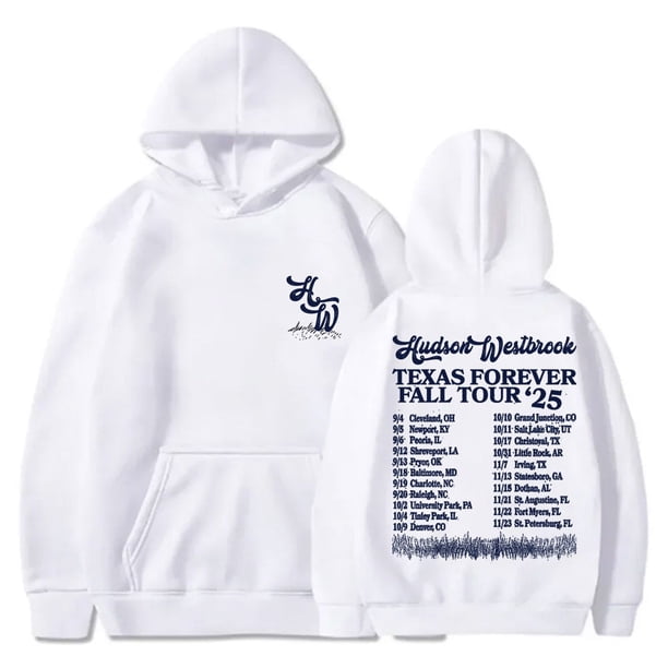 Hudson Westbrook Texas Forever Sudaderas Mujeres Hombres Sudaderas de manga larga