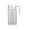 Clear, variant on SWSUSN Heavy-Duty Shatterproof Plastic 0.73 Quart Pitcher with Lid, BPA Free (28 Ounce), Clear PC Acrylic Juice Pot Plastic Restaurant Beverage Pot Bar