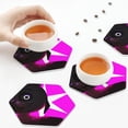 thumbnail image 7 of Lsque Five Nights At Freddy'S Pattern 4" Drink Coasters Set of 4, PVC Leather Absorbent Coasters, Table Coaster Set Decorative Coffee Cup Coasters Housewarming Gift, 7 of 7