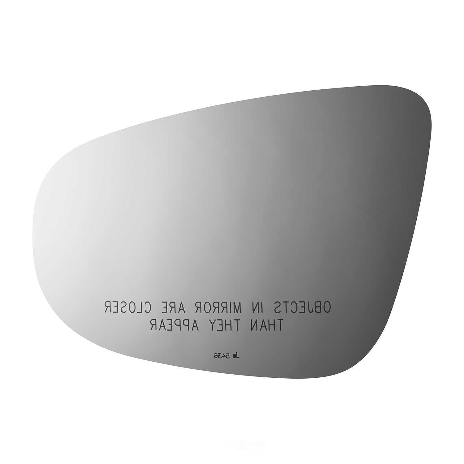 Burco Side View Mirror Replacement Glass - Clear Glass - 5436