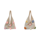thumbnail image 1 of Bolso Ganchillo Hombro Flores Punto Mano Informal para Mujer () Rosa, 1 of 5