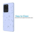 thumbnail image 5 of Cell Phone Cases for Samsung Galaxy S20 Plus S20+ 5G 6.7", Njjex Liquid Silicone Gel Rubber Shockproof Case Ultra Thin Fit Galaxy S20+ Case Slim Matte Surface Cover -Purple, 5 of 8