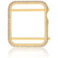 thumbnail image 1 of IBAOLEA Étui Protecteur de Montre Incrusté de Strass Compatible avec iWatch IBAOLEA Watch Series 1, Series 2, Series 3 Édition Non Céramique - Or (38 mm) Or 38 mm Édition Non Céramique, 1 of 8
