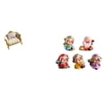 thumbnail image 1 of Juego De Esculturas De Resina Con Diseño De Sofá De Madera En Miniatura Y Dios De La Fortuna Para Casa De Muñecas De 112 Cm, Decoración De Escenas De Vida Para Dormitorio, Escritorio Y, 1 of 8