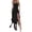 Black, variant on SZXZYGS Midi Dresses for Women Formal Long Sleeve Women's One Shoulder Bust Wrap Hip Skimming Irregular Dresses 2024