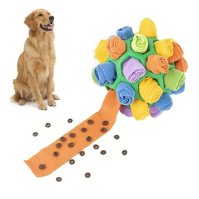 Pets Dog Sniff Ball Toy Hiding Feeding Ball Interactive Toy For Small Medium Large Dogs Gifts