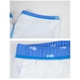 thumbnail image 5 of Toddler Boy Swimsuit Youth Two Piece Swim Set Cartoon Animal Print Trunks with Cap Comfort Fit Boys Swim Set Light Blue 2-3Y, 5 of 7
