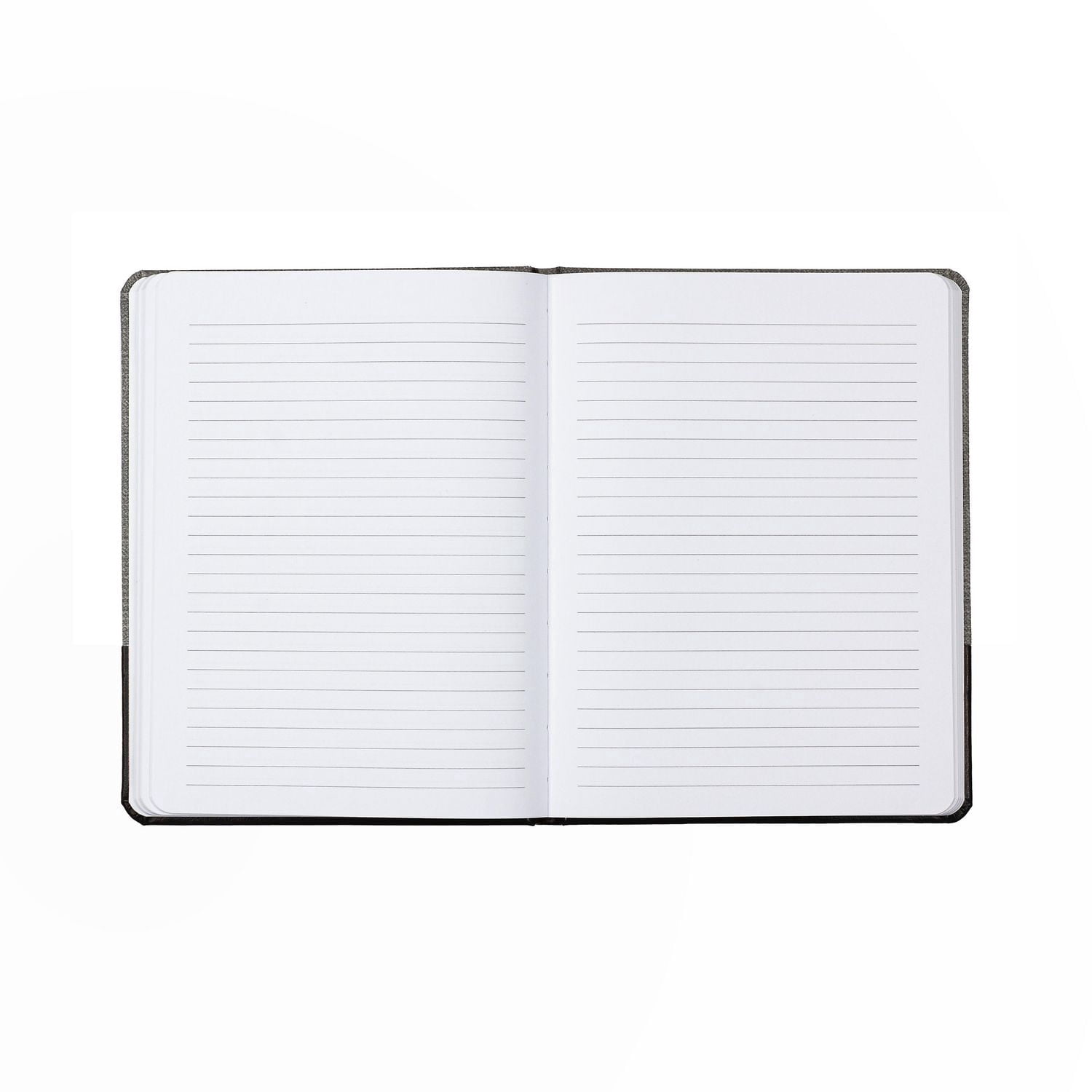 Cambridge® Two-Tone Cb Journal, Blk,6X8