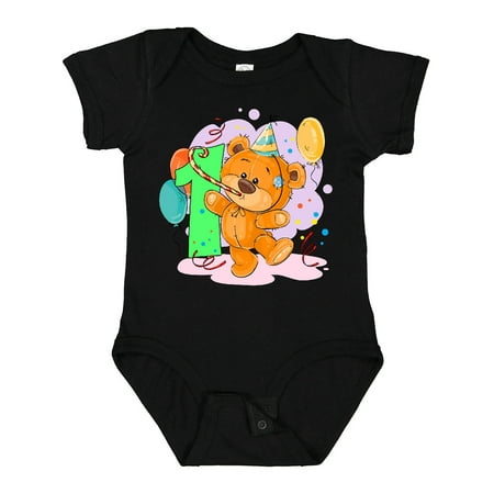 

Inktastic 1st Birthday Teddy Bear Gift Baby Boy or Baby Girl Bodysuit