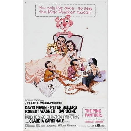 UPC: 0671863501821 | The Pink Panther (1965) 27×40 Movie Poster