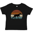 thumbnail image 3 of Inktastic Hunting Dog Retro Sunset Boys or Girls Baby T-Shirt, 3 of 5