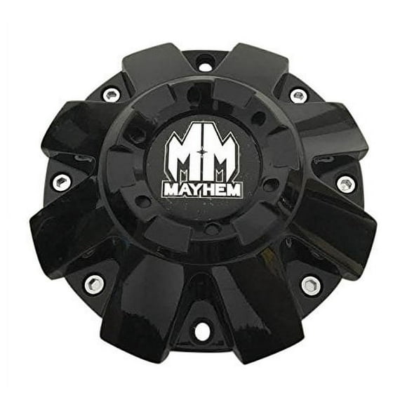 Mayhem Wheels C108103B-Cap Black Wheel Center Cap