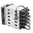 thumbnail image 2 of 4Pin IDE 1 to 5 SATA 15Pin Hard Drive Power Supply Splitter Cable for DIY Hard Disk PC Sever 18AWG Power, 2 of 7