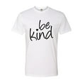 thumbnail image 1 of Adult Be Kind Heart Deluxe T-Shirt, 1 of 1