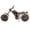 Bronze, variant on M Buder Vintage Iron Motorcycle Ornament Retro Metal Motorbike Sculpture Model Toy Play Vehicle for Boys Desk Decor Collectible Bronze Large Size