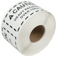 thumbnail image 5 of KAKOWELY shipping label 1 Roll Of Caution Heavy Shipping Label Stickers Company Caution Label Warning Labels For Shipping Packing Moving Pallets 500 Adhesive Labels Per Roll, 5 of 5
