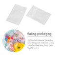 thumbnail image 4 of 200 Piezas Bolsa de Dulces Autoadhesiva Bolsas Galletas Autoadhesivo Sellado Transparentes Lunares Fiesta PláStico para, 4 of 5