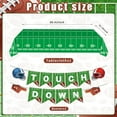 thumbnail image 6 of Football Paper Plates Football Party Supplies Disposable Paper Plates Napkins Cups Banner and Tablecloth Football Birthday Party Decorations Design3 Serve 20, 6 of 8