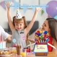 thumbnail image 3 of lsiaeian Happy Birthday Pop Up Card with Music & Lights, Beautiful Musical Bday 3D Greeting Card for Boy Girl, Singing Birthday Greeting Card for Men Women, Best Bday Gift Ideas for Him Her, 3 of 8