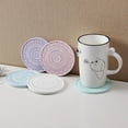 thumbnail image 3 of Colorful Diatomite Coasters Heat Resistant Tea Cup Mat Lots Drink Coffee Mug Mat Heat Proof Protecting Table Decoration 1PC, 3 of 6