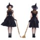 thumbnail image 2 of Disfraces de Halloween para mujer, disfraz de bruja negra para fiesta, disfraz de bruja, vestidos de bruja, disfraz de Halloween para mujer, 2 of 4