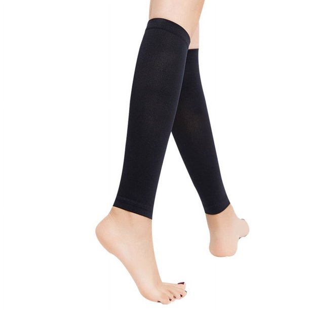 Calcetines de compresión para pantorrillas Calcetines de compresión elástica gradiente Calcetines de compresión secundaria Calcetines deportivos moldeadores de piernas