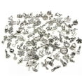 thumbnail image 4 of DIY Pendants Accessories Deep Silver Alloy for Hand Made Bracelet Jewelry Making(100pcs styles), 4 of 5