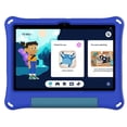 thumbnail image 3 of Open Box Onn 10.1" Kids Tablet, 32GB, 2 GHz Octa-Core, 3GB RAM, Blue, Bumper Case with Kickstand, 3 of 6
