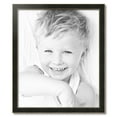 thumbnail image 2 of ArtToFrames 25" x 30" Honors Black with Gold Picture Frame, 25x30 inch Black Wood Poster Frame (WOM-5158), 2 of 7