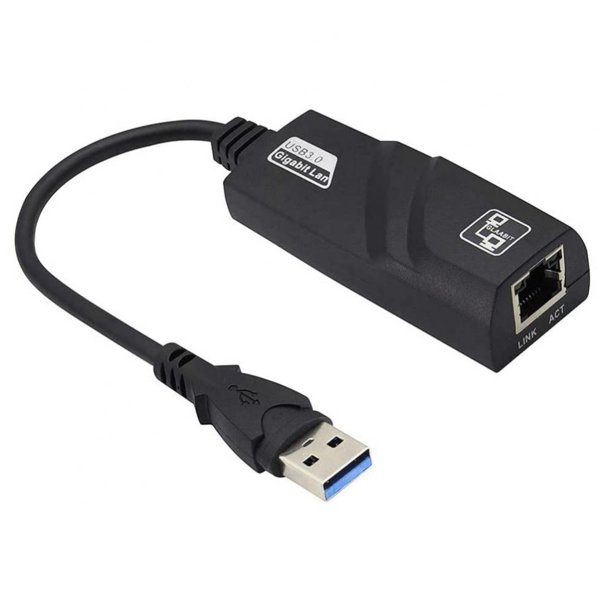 Forzero USB 3.0 to Driver Free 10/100/1000 Mbps Network RJ45 LAN Wired Gigabit Ethernet Adapter for Windows 10, 8.1, 7, XP, Linux, Mac OS, Chrome OS Walmart.com