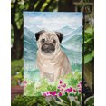 thumbnail image 3 of Carolines Treasures CK1969GF Mountian Flowers Fawn Pug Garden Size Flag, 3 of 3